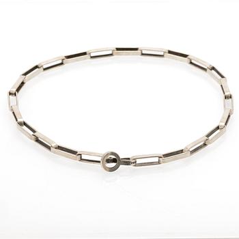 Karl-Ingemar and Cecilia Johansson, silver necklace, Gothenburg 1974.