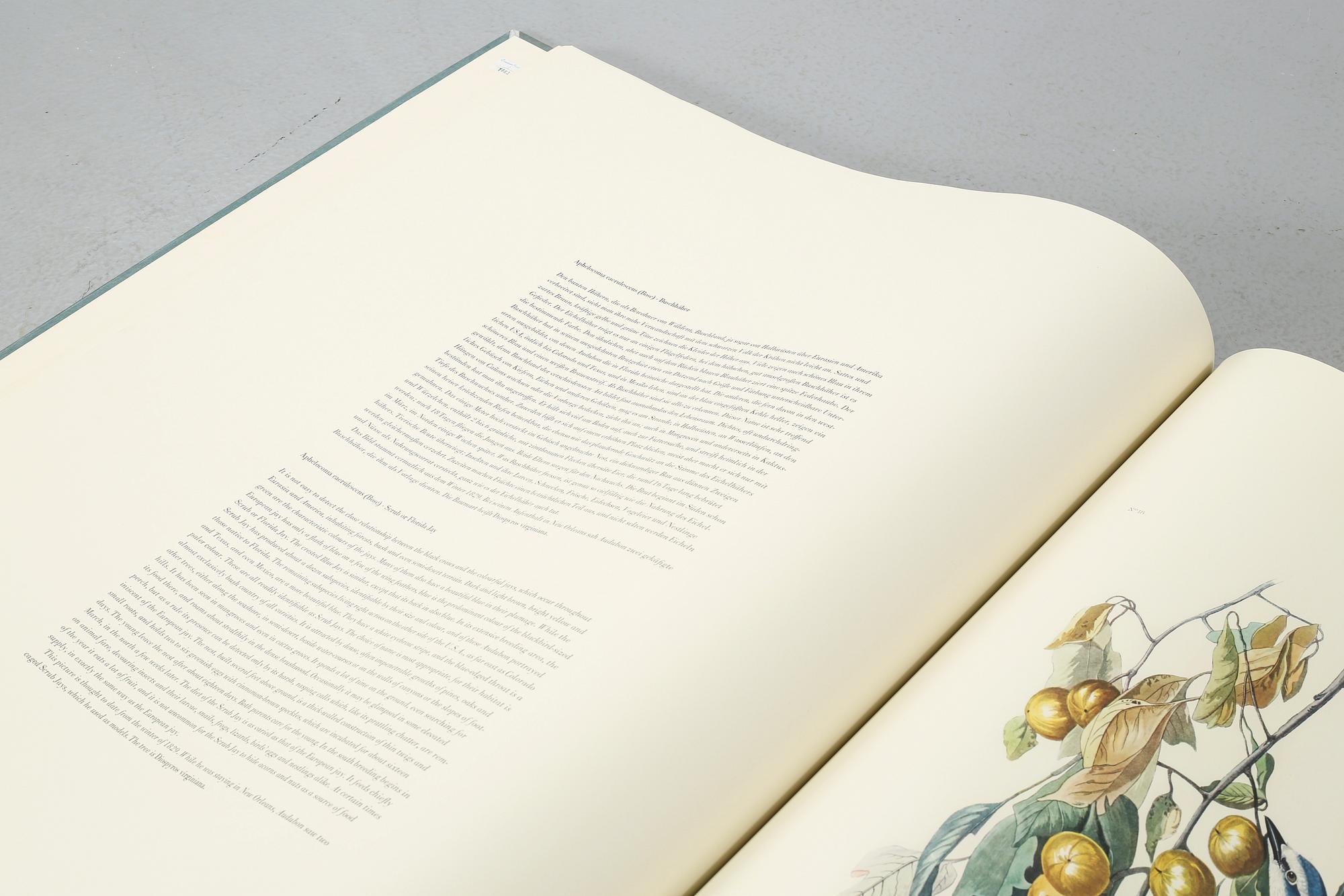 BOK, "The Birds of America", volym I, John James Audubon, numrerad 456/500, 1973.