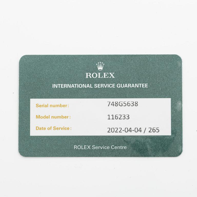 Rolex, Datejust 36, ca 2017.