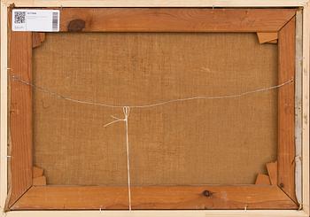 Brita af Klercker, olja på duk signerad.