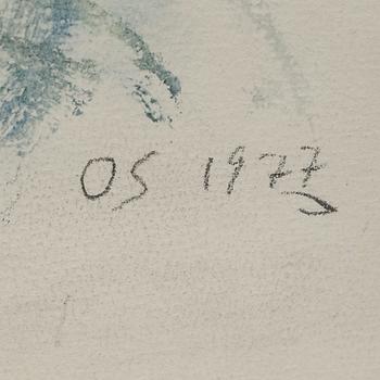 OLLE SKAGERFORS, akvarell, monogramsignerad och daterad 1977.
