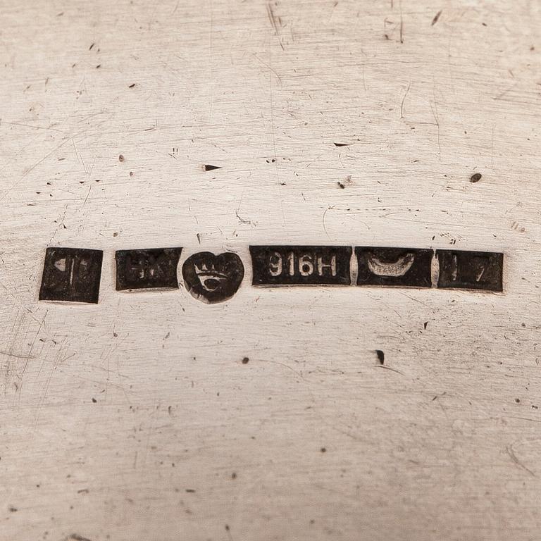 Heikki Kaksonen, a silver bracelet, Kaunis Koru, Helsinki 1962.