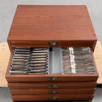 Silver cutlery, 300 pieces, silver 800, H. Walter, Germany.