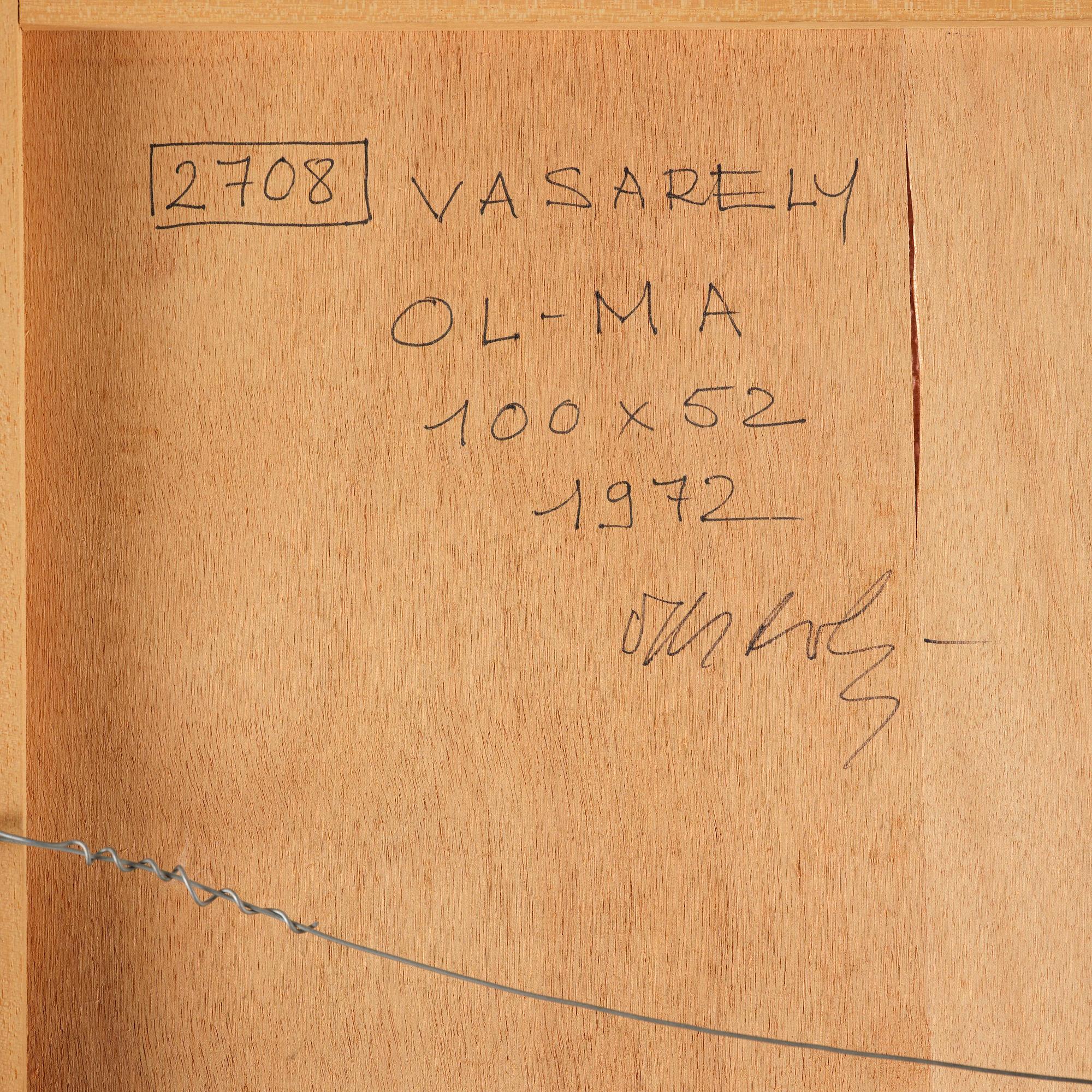 Victor Vasarely, "OL-MA".