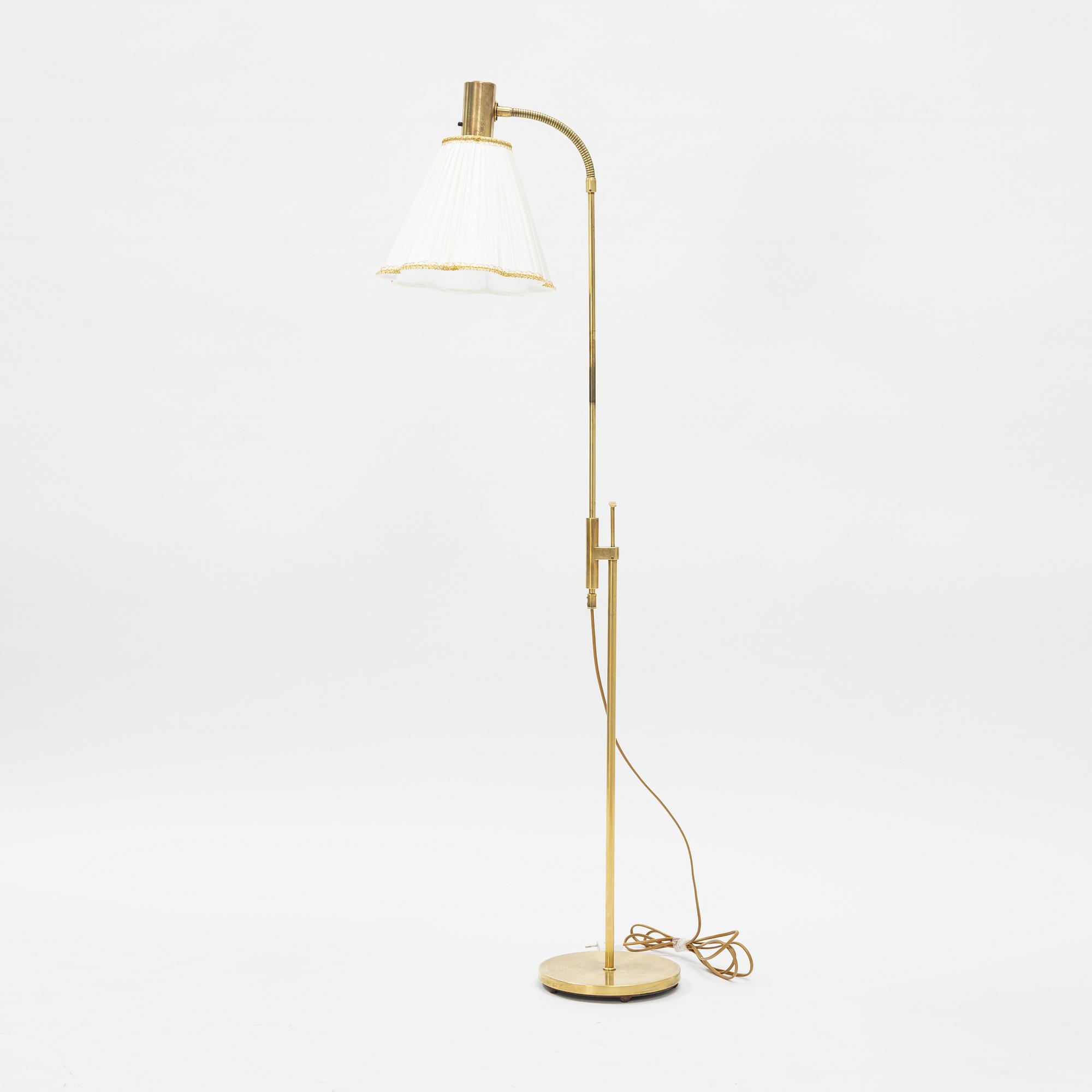 A floor lamp, Falkenbergs Belysning, Sweden, second half of the 20th century.