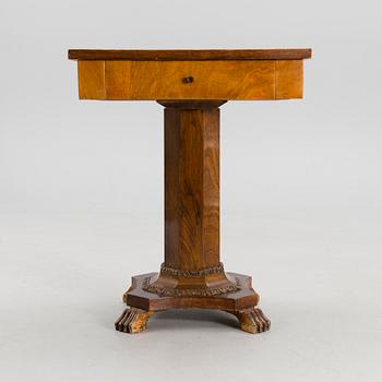 A 1920s sewing table.
