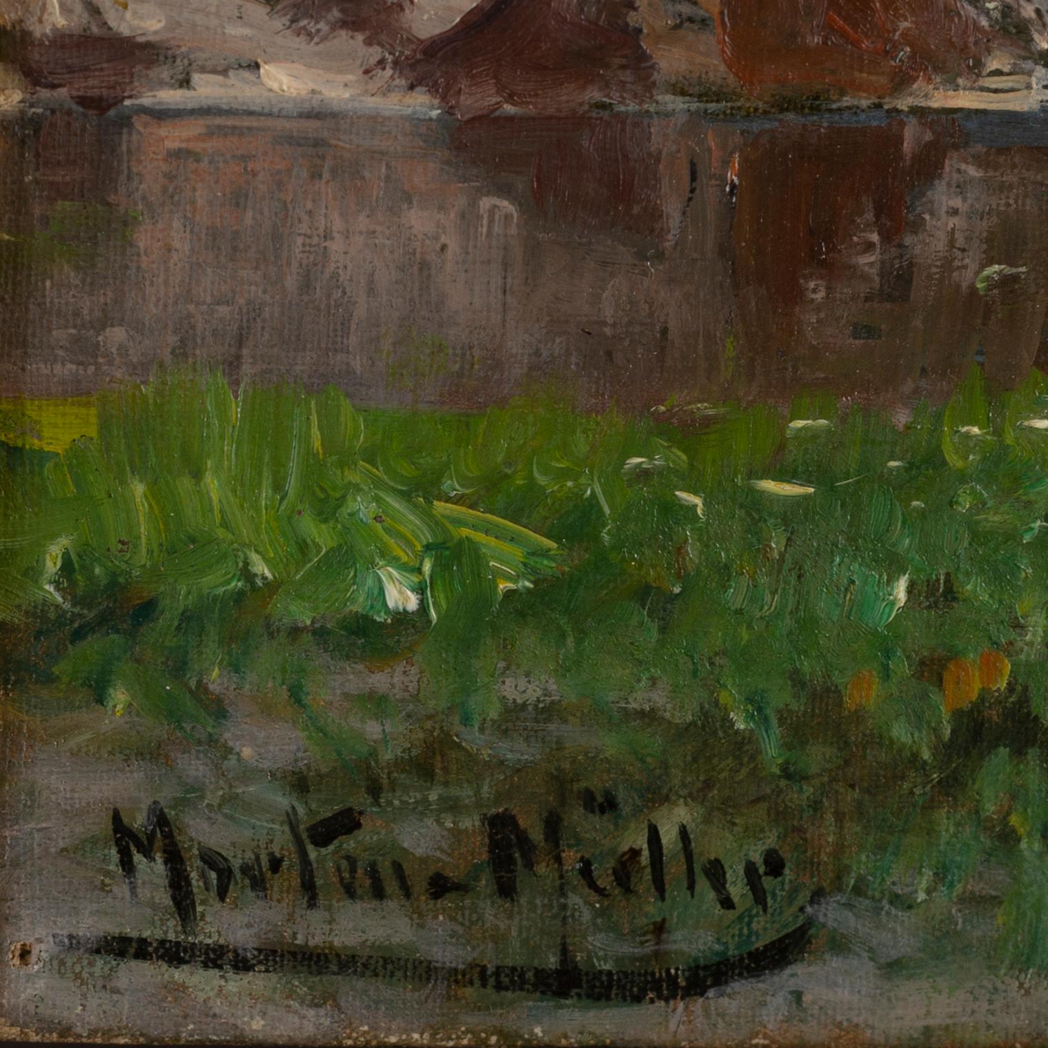 Morten Müller, oil on canvas, signed Morten Müller.