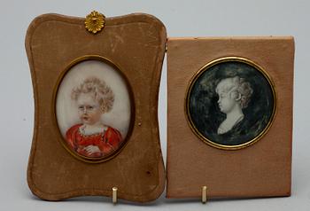 MINIATYYREJÄ, 2 kpl, guasseja.