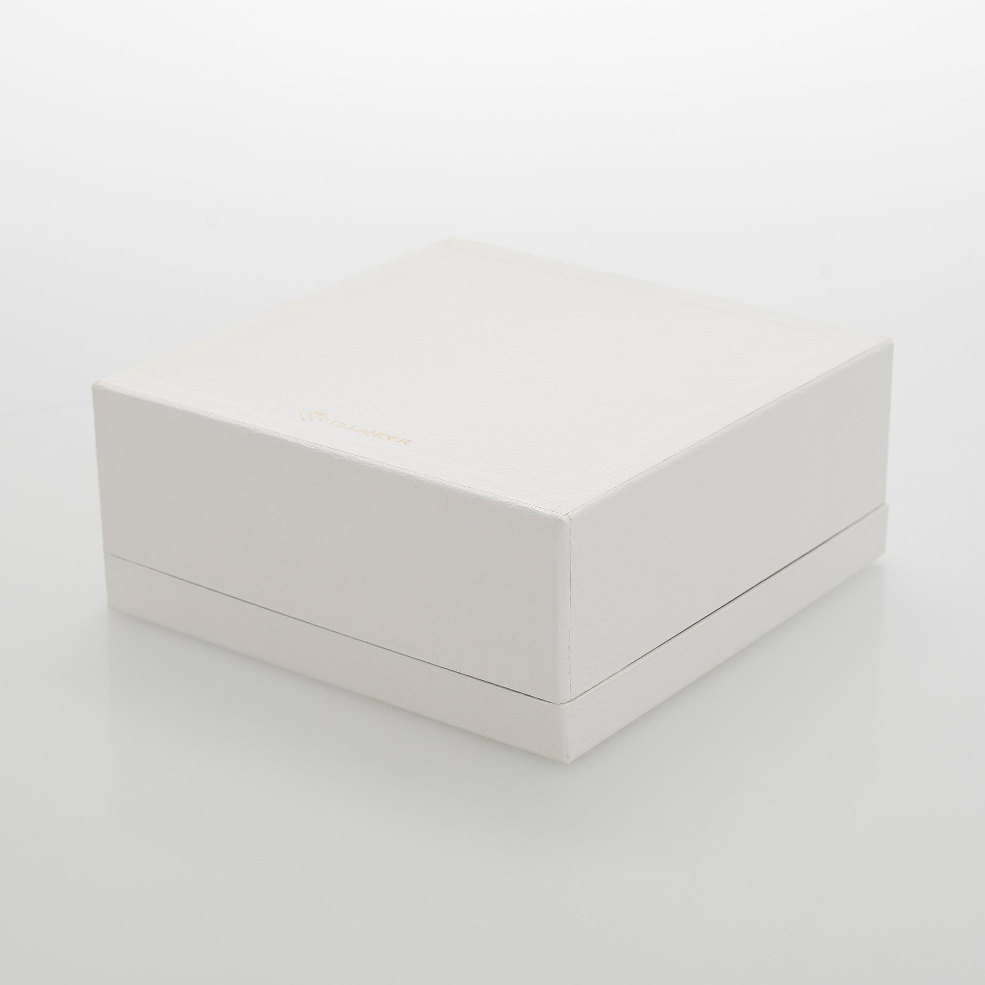 A. Tillander, malja, sterlinghopeaa ja emalia. Turku 2005.