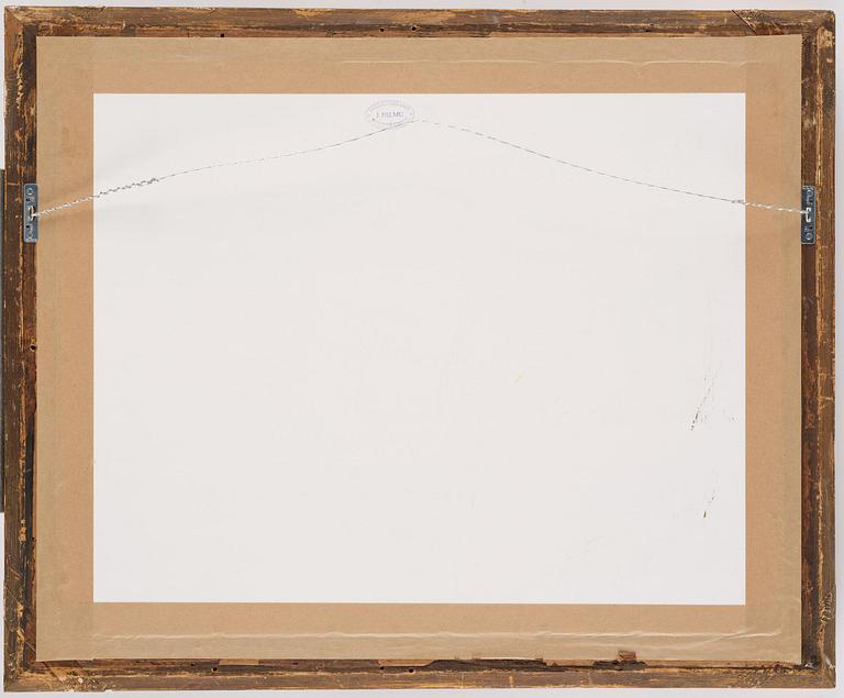 Gustav III.  Handskrivet utmaningsbrev till riddarspelet på Ekolsund 1776.