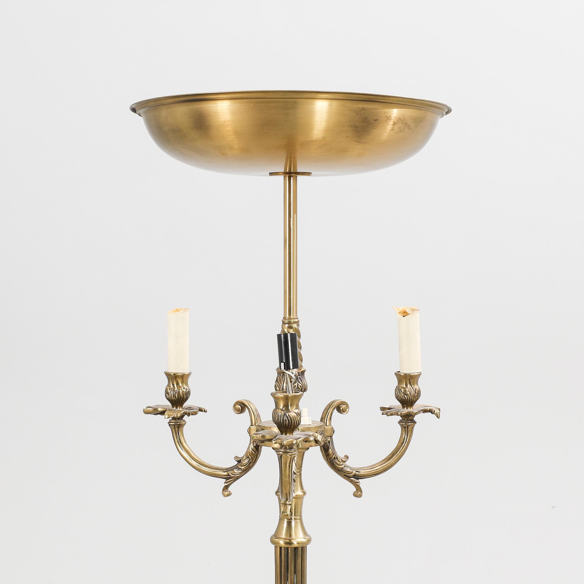Golvlampa, 1940-tal.
