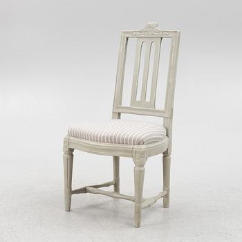 A Gustavian chair by A. Alfwardt (master in Stockholm 1770-98).