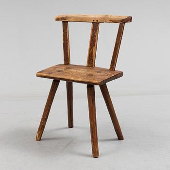 A 18th/19th century wooden chair.
