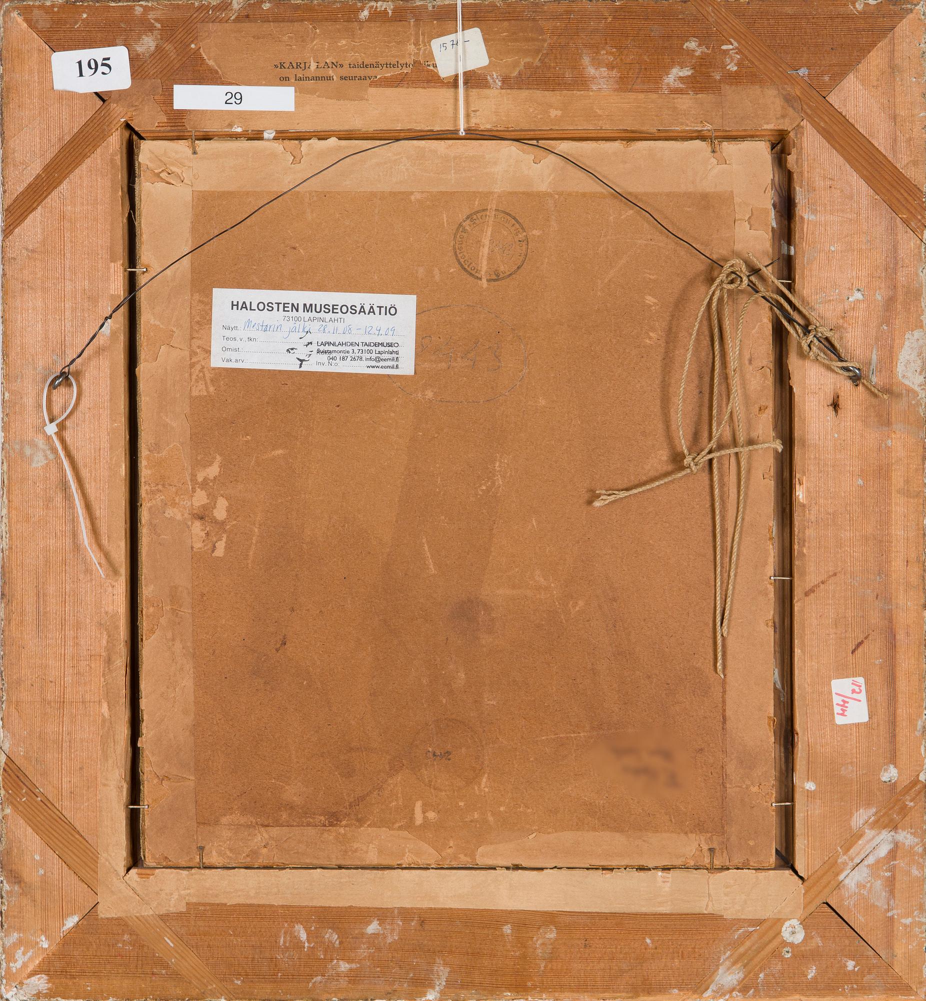 Helene Schjerfbeck, Sketch to Altarpiece for Ruotsinpyhtää Church.