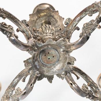 Kandelaber, silver, 1900-tal.