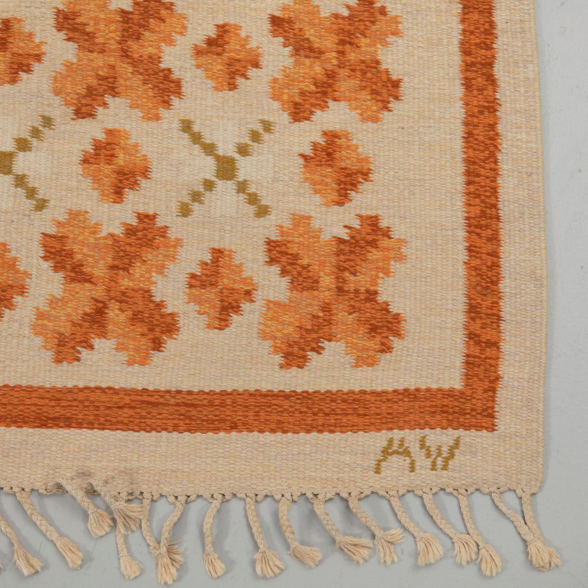 Alice Wallebäck, Rölakan rug, approximately 247 x 170 cm.