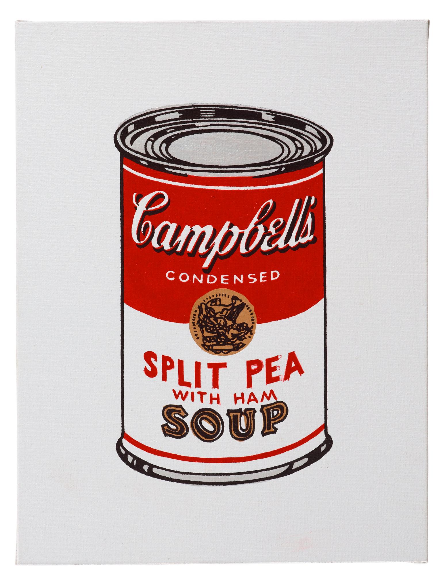 Richard H. Pettibone, "Andy Warhol, '32 Cans of Campbell's Soup', 1962".