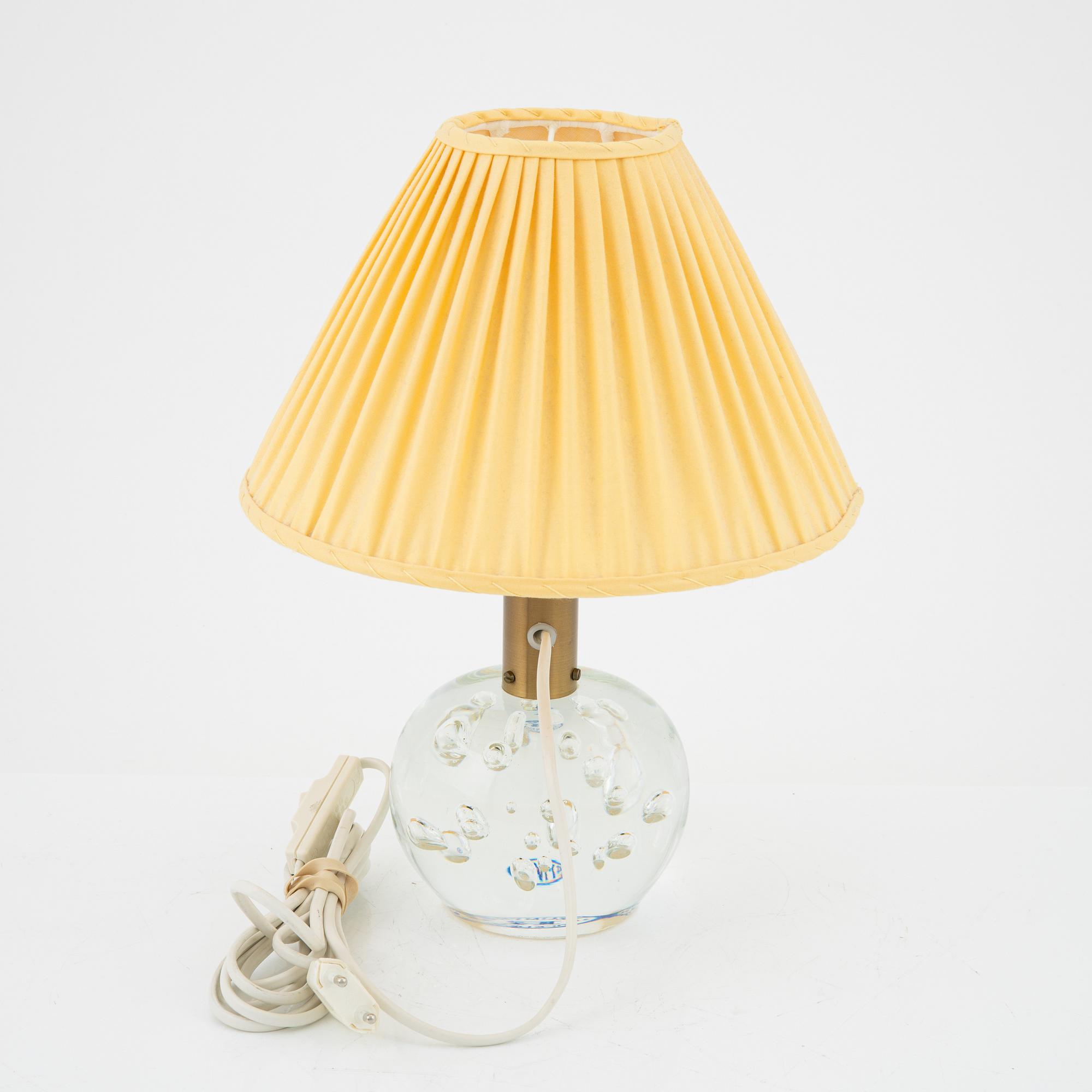 Josef Frank, a model G1819 glass table lamp, Firma Svenskt Tenn, Sweden.
