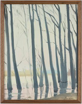 Vera Frisén, Trees by the Water.