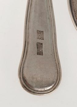 PARTI SILVER, 6+2+2+2 delar, Kina, 1900-tal. Total vikt ca 636 g.