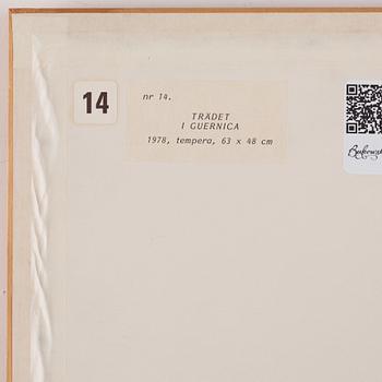 Leif Ericson, "Skiss till Trädet i Guernica".