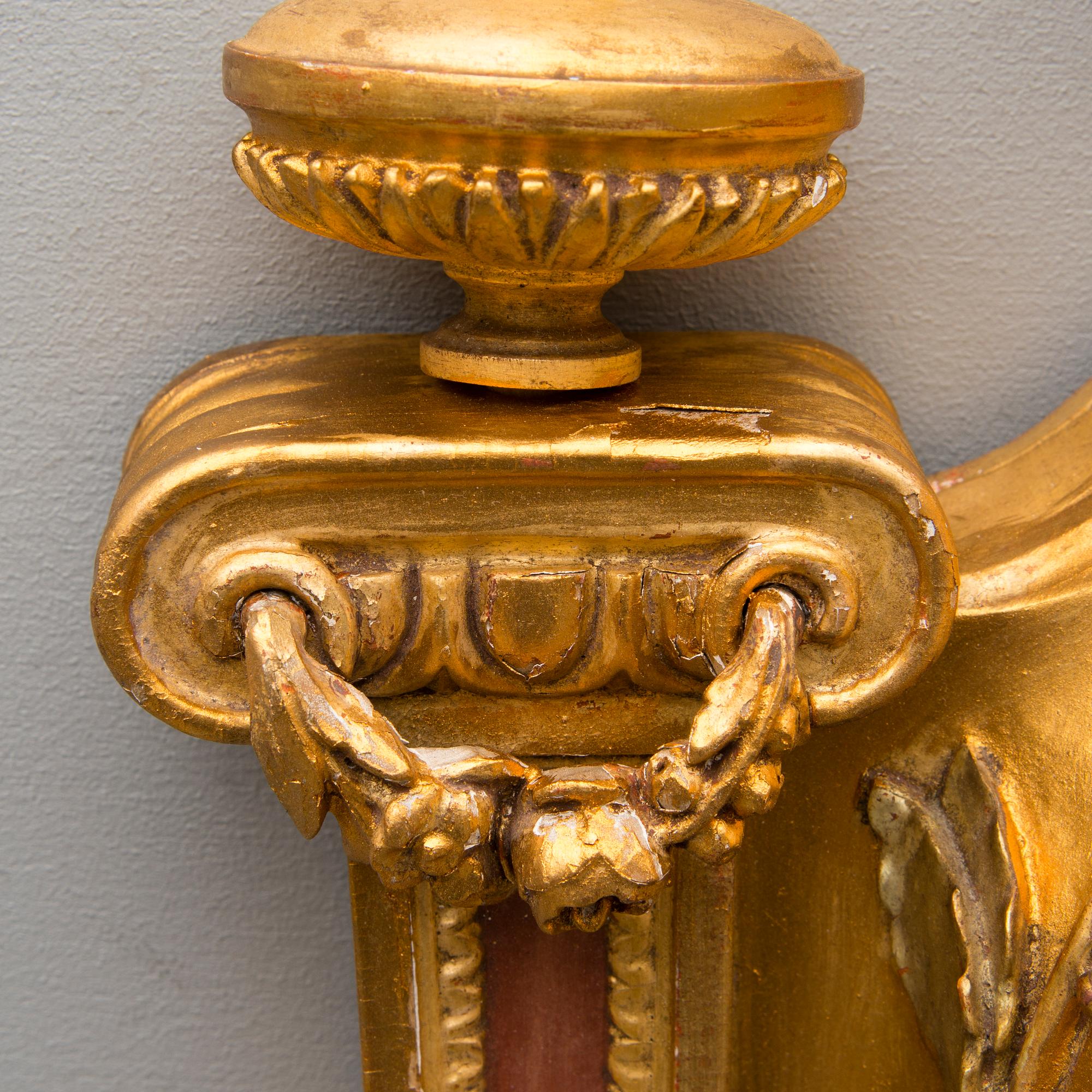 A 19th Century Swedish wall clock.