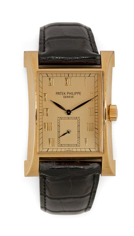 A Patek Philippe 'Pagoda' gentleman's wrist watch, 1997.