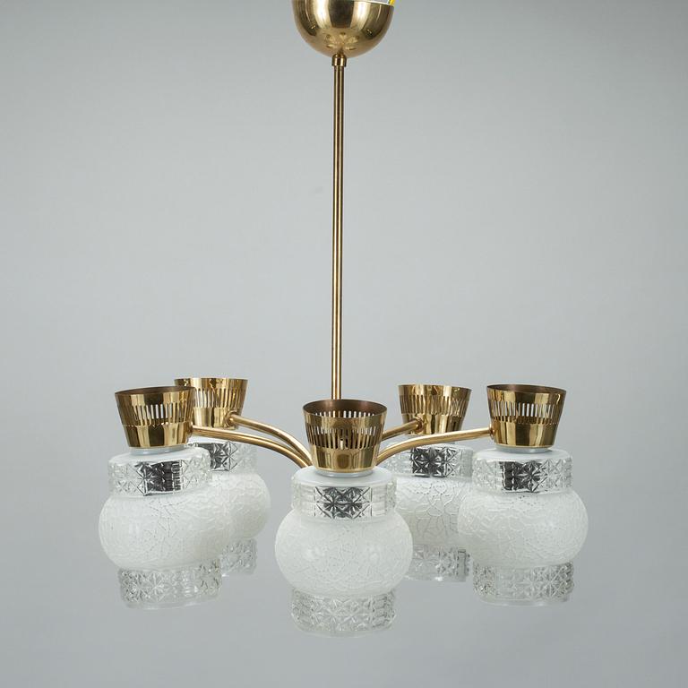 TAKLAMPA, Aris, 1960-tal. Höjd 60 cm.