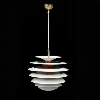 POUL HENNINGSEN, taklampa, "Kontrast", för Louis Poulsen, Danmark.