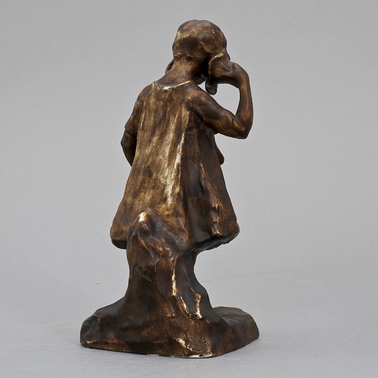 SKULPTUR, porslin, Alice Nordin, Gustavsberg, 1900-tal.