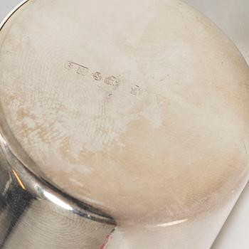 Guldsmedsaktiebolaget (GAB), a set of twelve silver beakers, Stockholm and Eskilstuna, some 1981.