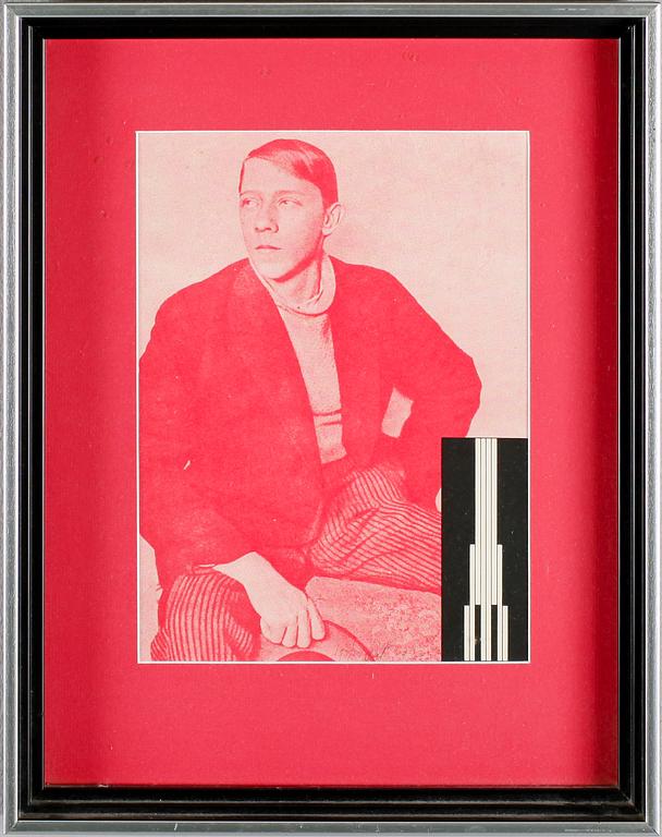 DAN FLAVIN, färglitografi, signerad och daterad 73, numrerad 193/300.