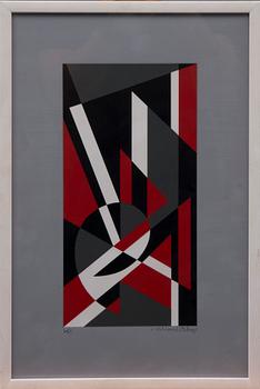 LARS-GUNNAR NORDSTRÖM, serigrafi, signerad, numrerad KV (provtryck).