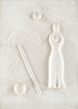 ESAIAS THORÉN, betongrelief.