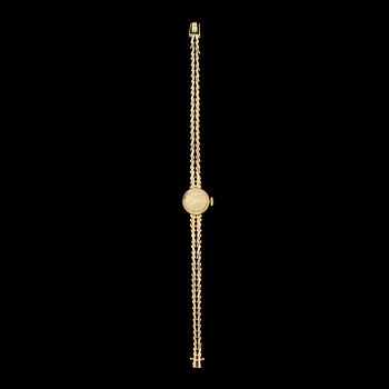 DAMARMBANDSUR, Rolex, Orchid 18k med integrerad länk 14k guld. 1900-talets andra hälft. Tot vikt 19,3g.