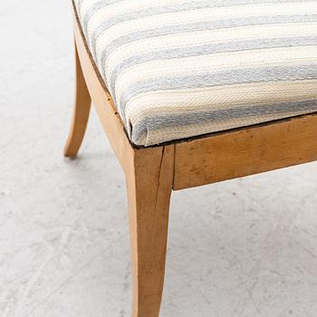 Chairs, 13 similar, Karl Johan, 19th century.
