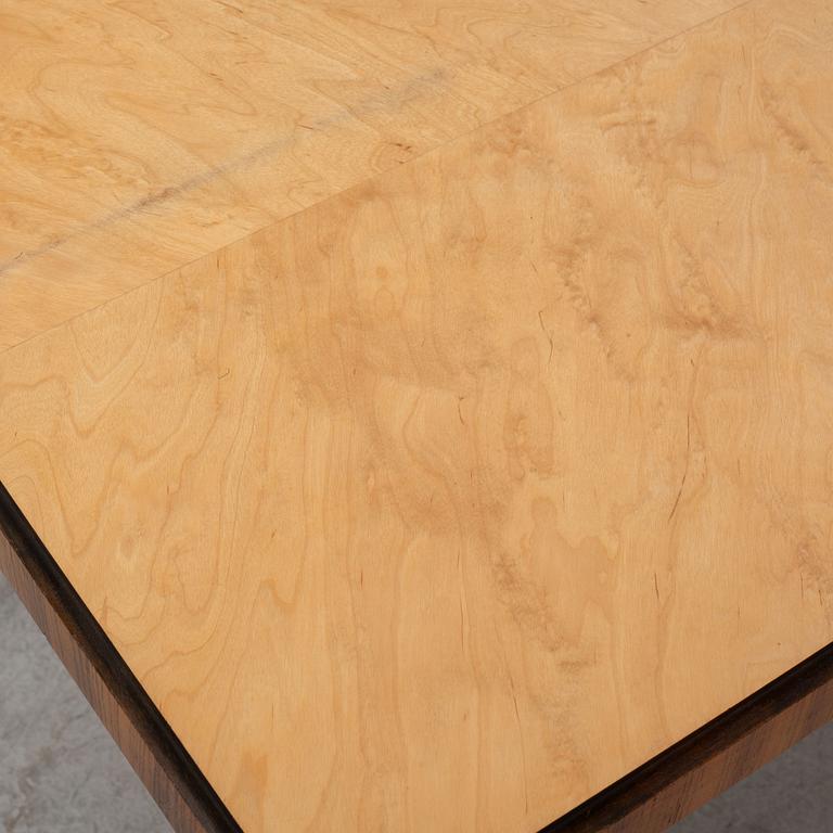 Swedish Modern, a library table, possibly Firma Boet, provenance: Factory owner Neck's residence in Nossebro, 1930s.