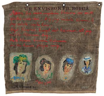 Gösta Werner, From a songbook from Borgå.