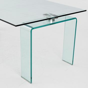 Studio Kronos, an 'Azimut' glass dining table, Cattelan Italia.