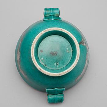 SKÅL, stengods, "Argenta", Sven Jonson och Wilhelm Kåge, Gustavsberg.