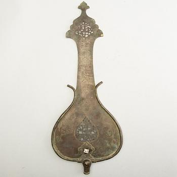 A goup of Persian objects 19th/20th Century. (6 pieces).