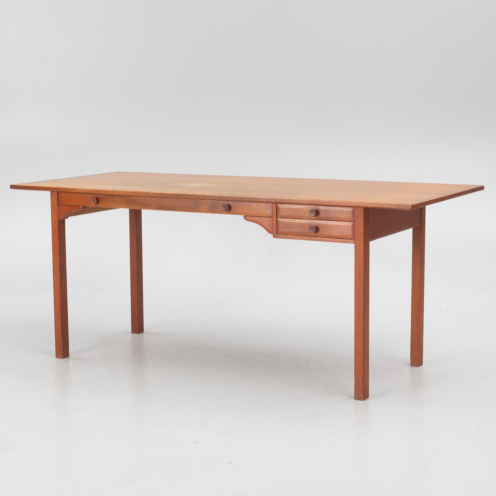 Carl Malmsten, a desk 'The Architect', designed 1951.