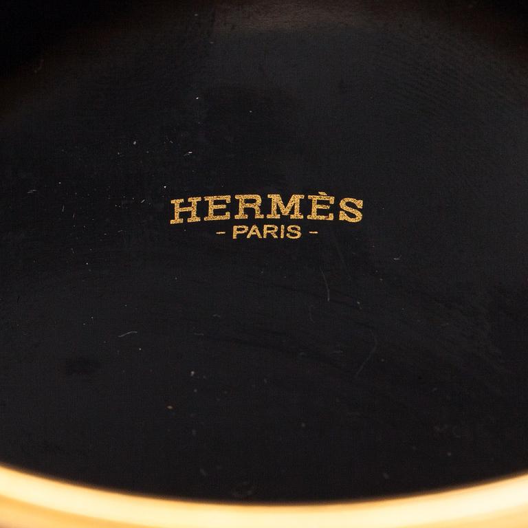 Hermès, Mega Wide Point D'Orgue Colorisé, rannekoru, metallia ja emalia. Merkitty Hermès Paris, Made in France +T.