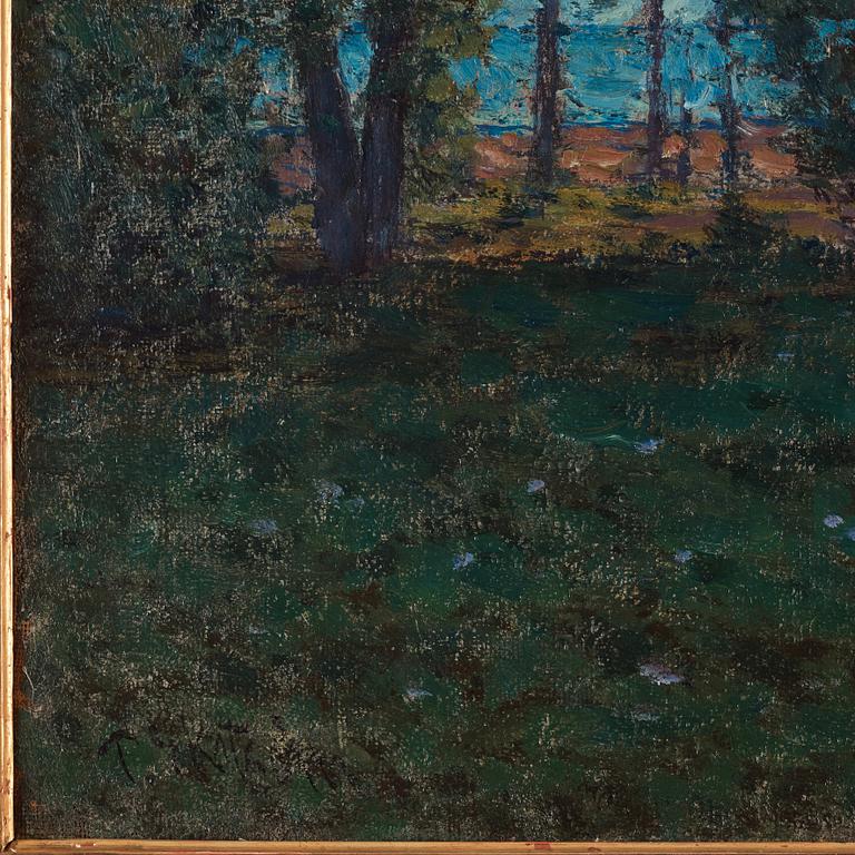Per Ekström, Landscape at dusk.
