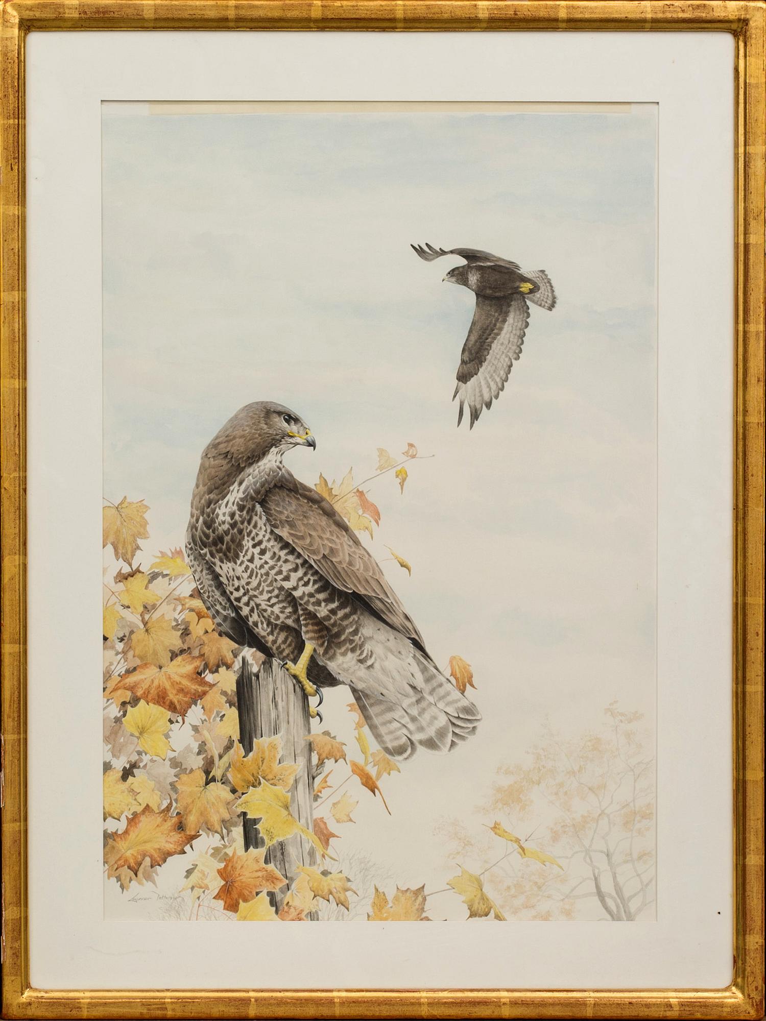 GUNNAR PETTERSSON, akvarell, signerad.