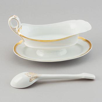 A Berlin part dinner service, KPM, 19th Century.