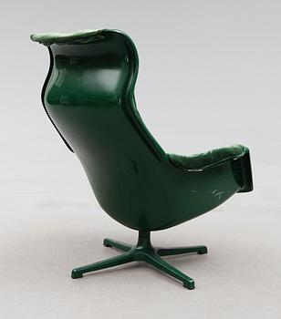 FÅTÖLJ, "Galaxy", Alf Svensson & Yngvar Sandström, Dux, 1970-tal.