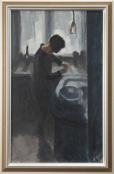 Hjalmar Grahn, 'In the Kitchen (Ingeborg Grahn)'.