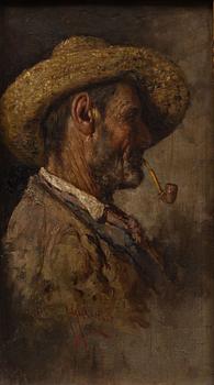 Giuseppe Giardiello, Man with a Pipe.