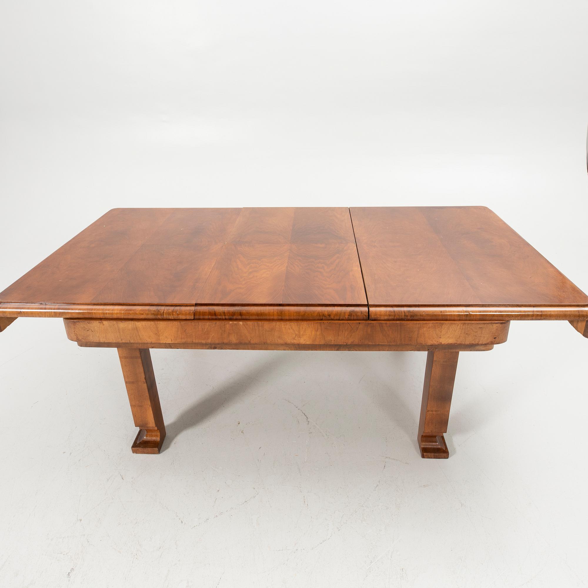 Dining set, 13 pieces, first half of the 20th century.